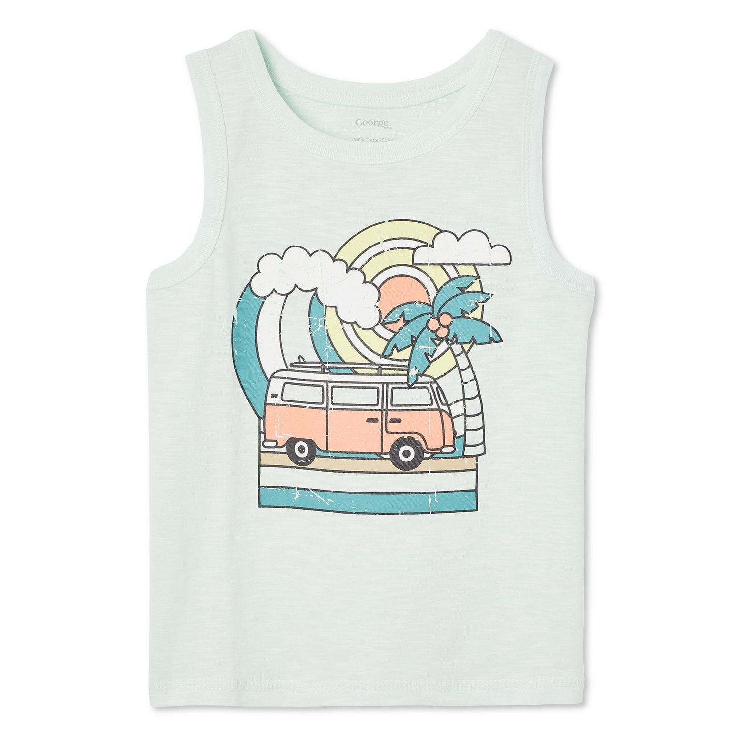 George Toddler Boys' Graphic Tank