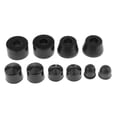 thumbnail image 1 of Kit de Reconstruction de Skateboard Camion Bagues Rondelles Coupelles Pivotantes Amortisseur Noir, 1 of 10