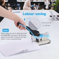thumbnail image 4 of Heavy Duty Stapler - Effortless 240-Sheet Office Stapler with Adjustable Paper Guide, Super Capacity with 4000 Staples, 4 of 7