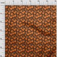 thumbnail image 2 of oneOone Polyester Lycra Orange Fabric Skull Sewing Craft Projects Fabric Prints By Yard 56 Inch Wide, 2 of 4