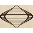 thumbnail image 1 of Ahgly Company Machine Washable Indoor Rectangle Transitional Wheat Beige Area Rugs, 8' x 10', 1 of 7
