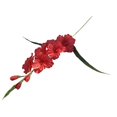 thumbnail image 2 of Artificial Gladiolus Flower Artificial Flower Wedding Flower with Stem for Party Red, 2 of 9