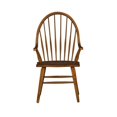 thumbnail image 4 of Liberty Furniture Hearthstone Ridge Windsor Back Arm Chair, Dark Brown, 4 of 11