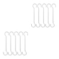 thumbnail image 1 of relayinert 5pieces Durable And Sturdy Stainless Steel Metal Hooks For Long-lasting 50cm S Hook 2Set, 1 of 6