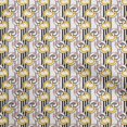 thumbnail image 1 of oneOone Polyester Spandex White Fabric Geometrical Sewing Craft Projects Fabric Prints By Yard 56 Inch Wide, 1 of 5