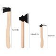 thumbnail image 2 of 1/12 Miniature Farm Tools Wooden Handle Metal End Model for Doll House Accessories, 2 of 9