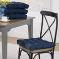 thumbnail image 2 of HT Textured Navy Chairpad, 2 of 4