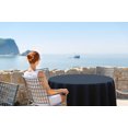 thumbnail image 2 of Vargottam Indoor/Outdoor Round Tablecloth 58 Inch Round Tablecloth Waterproof Patio Table Cloths, Spring/Summer Table Covers for Backyard Circular Table/BBQs/Picnic - Dark Navy Blue, 2 of 7
