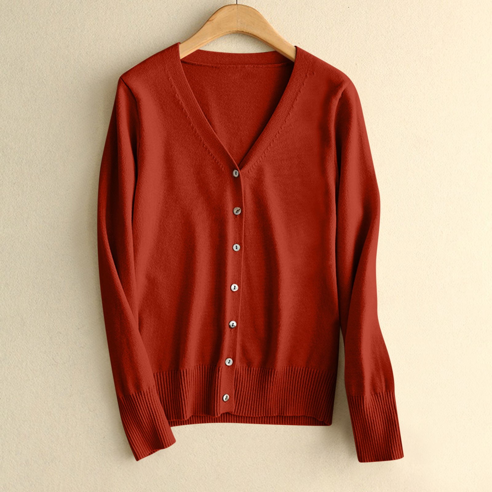 Styesk Cardigan Sweaters for Women Lightweight Open Front Cardigans Button Long Sleeve Crochet Knit Cardigans Versatile Solid Color Fall Outfits Casual Loose Fit Oversized Sweaters