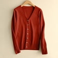 thumbnail image 1 of Mefallenssiah Oversized Cardigans for Women Women'S New Spring and New Women'S Sweater Cardigan V-Neck Long Sleeve Plus Oversize Women'S Cardigan Knitted Outer, 1 of 9