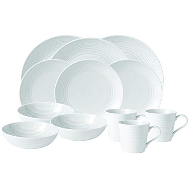 Gordon Ramsay Maze Blanc Ensemble de Vaisselle 16 Pcs