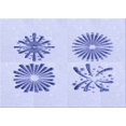 thumbnail image 1 of Ahgly Tapis Rectangulaire Lavable en Machine Intérieur Lavande Bleu, 6 Pieds x 9 Pieds, 1 of 7