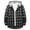 A-Black, variant on Ccpelsie Mens Flannel Hoodie Shirts Casual Button Down Plaid Shirt Jackets for Men Long Sleeve Stylish Hooded with Pockets(A-Red,M)