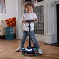 thumbnail image 2 of Jetson Jupiter Mini 3 Wheel Light-Up Kick Scooter with Adjustable Handlebar, Red, 2 of 5