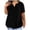 Black, variant on SHIXIAOO Plus Size Tops for Women Fashion V Neck Shirts Casual Comfy Soft Short Sleeve Tunic Blouses Basic Tees 3x Shirt Women Womens Rayon Tops plus Size Crop Tops Short Sleeve Tunic Tops for Women