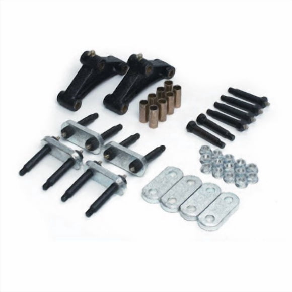 Dexter Axle Trailer Suspension Kit K71-359-00 Fits Dexter 1-3/4 Inch Wide Tandem Axles; 33 Inch Spacing; Heavy Duty; Bolted; Double Eye Spring