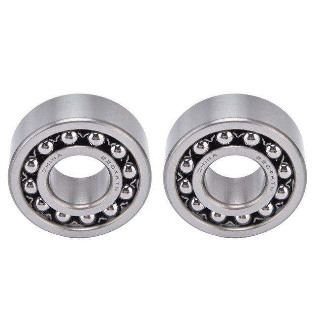 2Pcs Double Row Ball Bearing Excellent Manufacture High Speed Operation Mute Effect Mechanical Parts2204