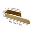 thumbnail image 3 of Tyidzon Towel Racks for Bathroom Wall Mounted Easy Installation Towel Bar Durable Space-Saving Towel Rack for Bathroom, Home Decor, Gold, 3 of 5