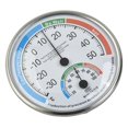 thumbnail image 4 of White Thermometer Diameter 13cm Range: 20-100% 2.2cm Easy-to-read, 4 of 8