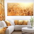 thumbnail image 1 of Gros Plan sur les Oreilles de Blé Doré - Grand Paysage sur Toile, 1 of 3