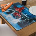 thumbnail image 2 of Set De Table En Plastique (Camion Rouge Et Grange) - Lot De 12, 2 of 4