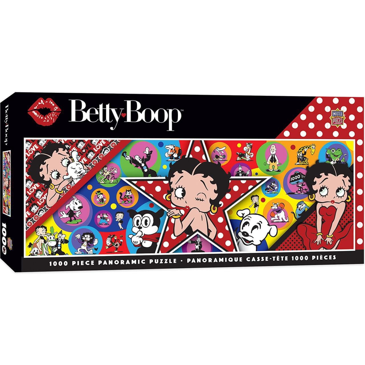Masterpieces Puzzle Company Betty Boop Casse-Tête Panoramique De 1000 Pièces