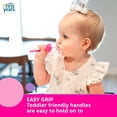 thumbnail image 4 of The First Years Disney Minnie Mouse Toddler Utensils - Fork & Spoon Set - Ages 9 Months and up, 4 of 6