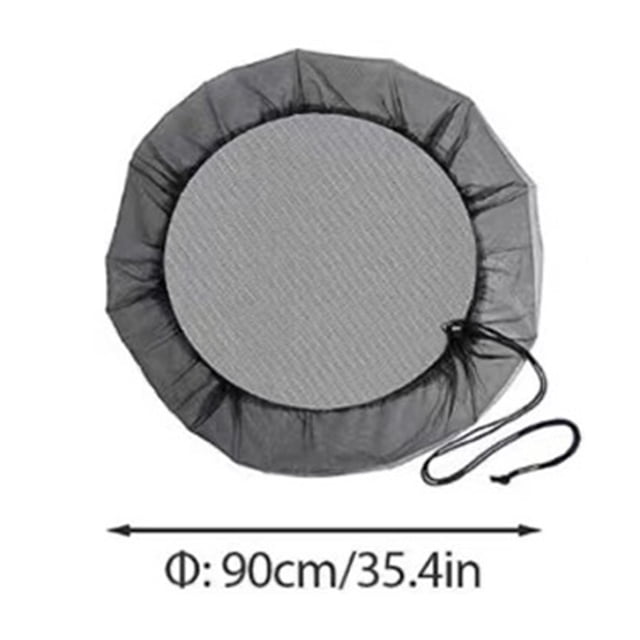 Feimier Rain Bucket Net with Cord Rain Bucket Water Bucket Cover Protection Lid Foliage