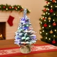 thumbnail image 1 of Tabletop Christmas Tree With Light String Christmas Party Decoration Artificial Christmas Tree For Christmas Desktop Window Walkway Decoration Indoor Home Party, 1 of 6