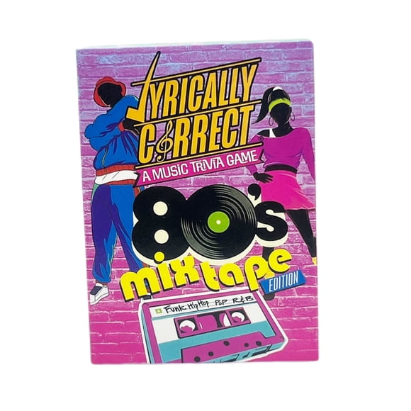 Lyrically Correct Adult Game Night and Fun Trivia Friends Party Music Game Cards