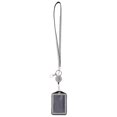 thumbnail image 2 of BELOVING Lanière Bling en Strass Cristal avec Porte-Identité à Bobine Rétractable Blanc, 2 of 7