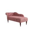 thumbnail image 1 of Samuel Tufted Roll Arm Chaise Lounge Ash Rose, 1 of 16