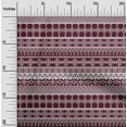 thumbnail image 1 of oneOone Cotton Flex Maroon Fabric Aztec Tribal Craft Projects Decor Fabric Printed By The Yard 40 Inch Wide, 1 of 4