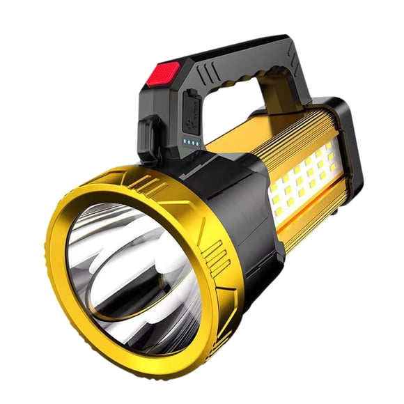 SDNall Lampes de Poche à DEL d'Extérieur pour le Camping, Projecteur à DEL Portatif à Main, Lampe de Poche Portable d'Extérieur à Puce à Haute Luminosité, Lampe de Camping à Faible Puissance, Solution d'Éclairage d'Urgence Lumière à DEL Usb
