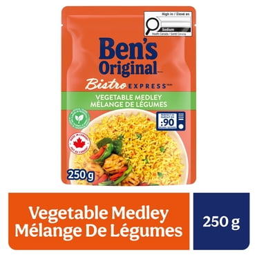 BEN'S ORIGINAL BISTRO EXPRESS Vegetable Medley Rice Side Dish, 250g Pouch