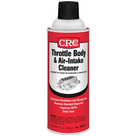 CRC Industries Carburetor Cleaner 05078 Use To Clean Air Intakes/Throttle Valves/Throttle Body And Linkages; 12 Ounce Aerosol Can; Single