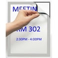 thumbnail image 1 of Tarifold P18600 Magneto Display Frames with Magnetic Back, Silver - Letter Size, 1 of 1