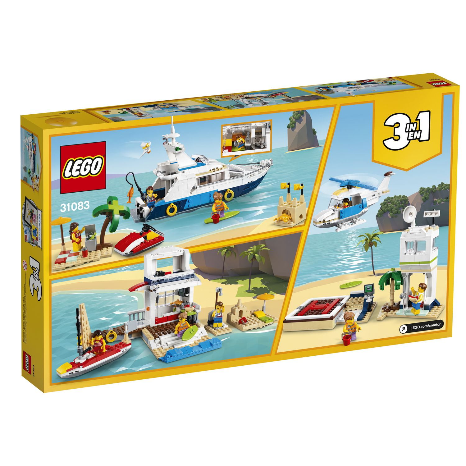 LEGO Creator - Les aventures en yacht (31083)