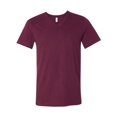 thumbnail image 1 of Bella Canvas Mens Jersey V-Neck Tee, M, Maroon, 1 of 7