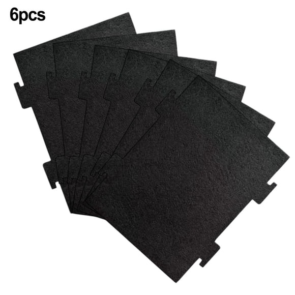 Filtres au Charbon Activé pour Four à Micro-Ondes Compatibles pour KitchenAid Modèle à Profil Bas KMLS311HBL pour Hotte de Micro-Ondes Whirlpool Over The Range W11282981 Lot de 6
