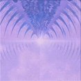 thumbnail image 1 of Ahgly Company Tapis d'Intérieur Lavable en Machine Carré Transitionnel Violet, 7 Pieds Carré, 1 of 7