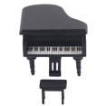 thumbnail image 1 of Durable Habilement Meublé Longue Durée de Service Mini Piano Maison de Poupée, Ensemble de Tabouret de Piano Maison de Poupée, pour les Jeux à Domicile Enfants Enfants, 1 of 8