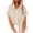 #05Brown, variant on yoeyez Womens Cotton Linen Button Down Shirts,Summer Short Sleeve Tops for Women Loose Fit Collared Linen Work Blouse Tops Solid Basic Tees With Pocket Limited Time Deals Light Blue XL