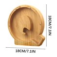 thumbnail image 4 of Wooden English Letter Savings Can with Transparent Glass Front for Kids Money Saving, 4 of 6