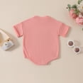 thumbnail image 4 of JDQJBZ Unisex Baby Sleeveless Romper Solid Color Cotton Jumpsuit Summer, 4 of 5