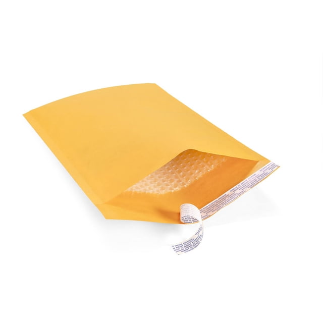 GOLD BUBBLE MAILER #0 3/PK