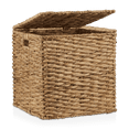 thumbnail image 2 of Bouclair Natural Water Hyacinth Storage Trunk Medium, 2 of 5