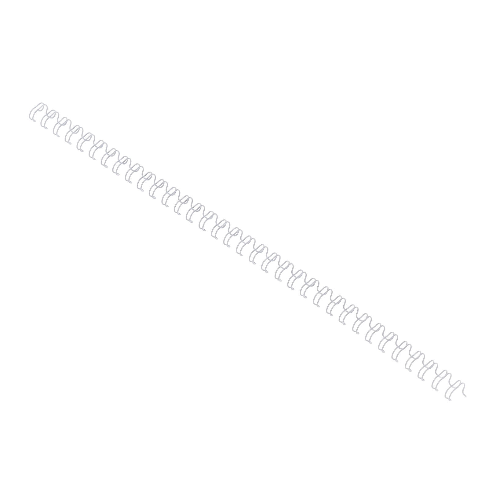 Double Binding Spines 6.4mm 34 Rings 20 Sheet Capacity Iron Wire With Nylon Coating For Documents Books Notes