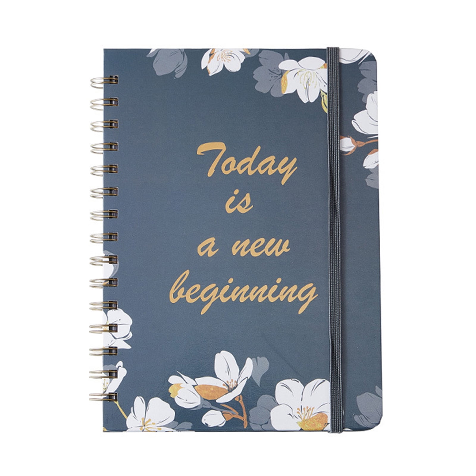 Zootealy A5 Notebook School Diary 2022 Notebook With Daily Schedule 186 Pages Spiral Exercise Books