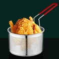 thumbnail image 1 of ziyahi Fryer Basket Kitchen Tool Mesh Basket Colander for Restaurant S, 1 of 9